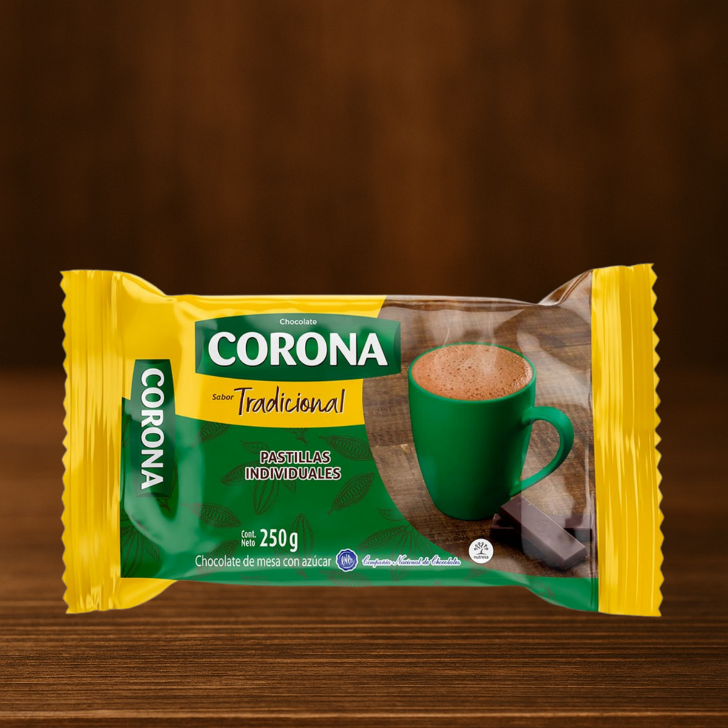 Chocolate para cacao (corona - tradicionalmente 200 g)