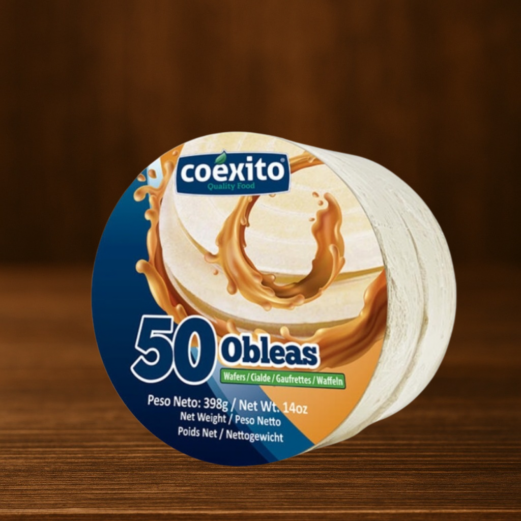 Obladen (OBLEAS WAFER COEXITO 50ud 398g) – Tropimarkt Obladen (OBLEAS WAFER COEXITO 50ud 398g) – Tropimarkt