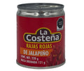 La Costeña Jalapeños Rajas Rojas 220g