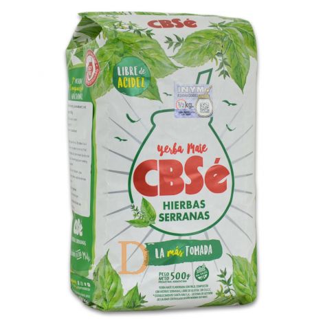 CBSé - Hierbas Serranas - Mate Tee aus Argentinien 500g