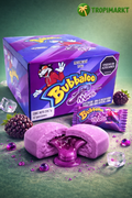 Chewing gum Bubbaloo blackberry flavor (Chicle Bubbaloo Mora) 240g