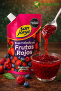 Mermelada de frutos rojos (Mermelada San Jorge Sabor Frutos Rojos Doypack x 200 g)