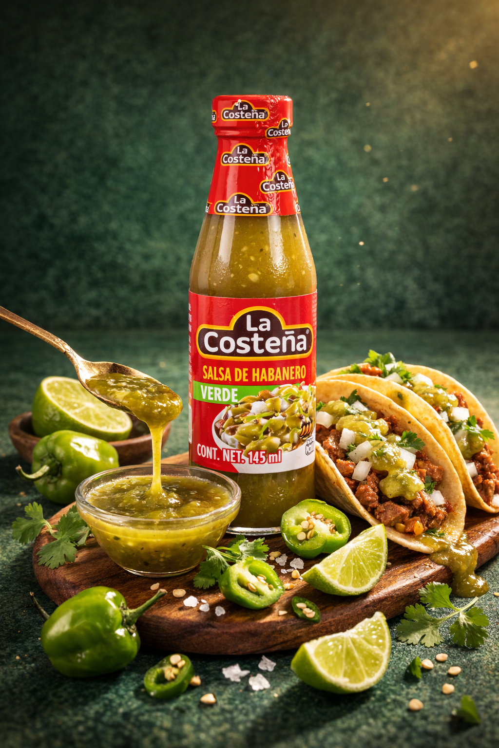 La costena Scharfe Sauce ( Salsa Habanera verde 145g)