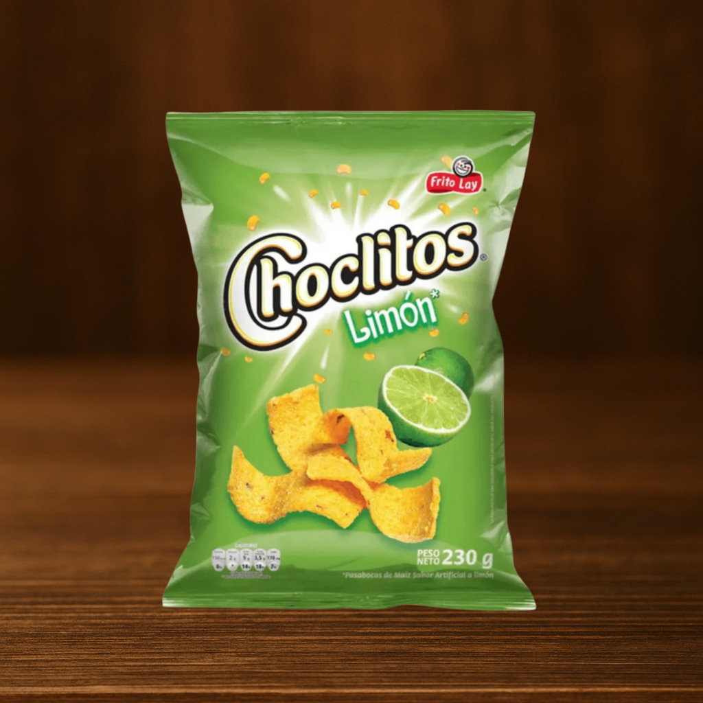 Chips de tortilla con sabor a lima (Choclitos 210 g)