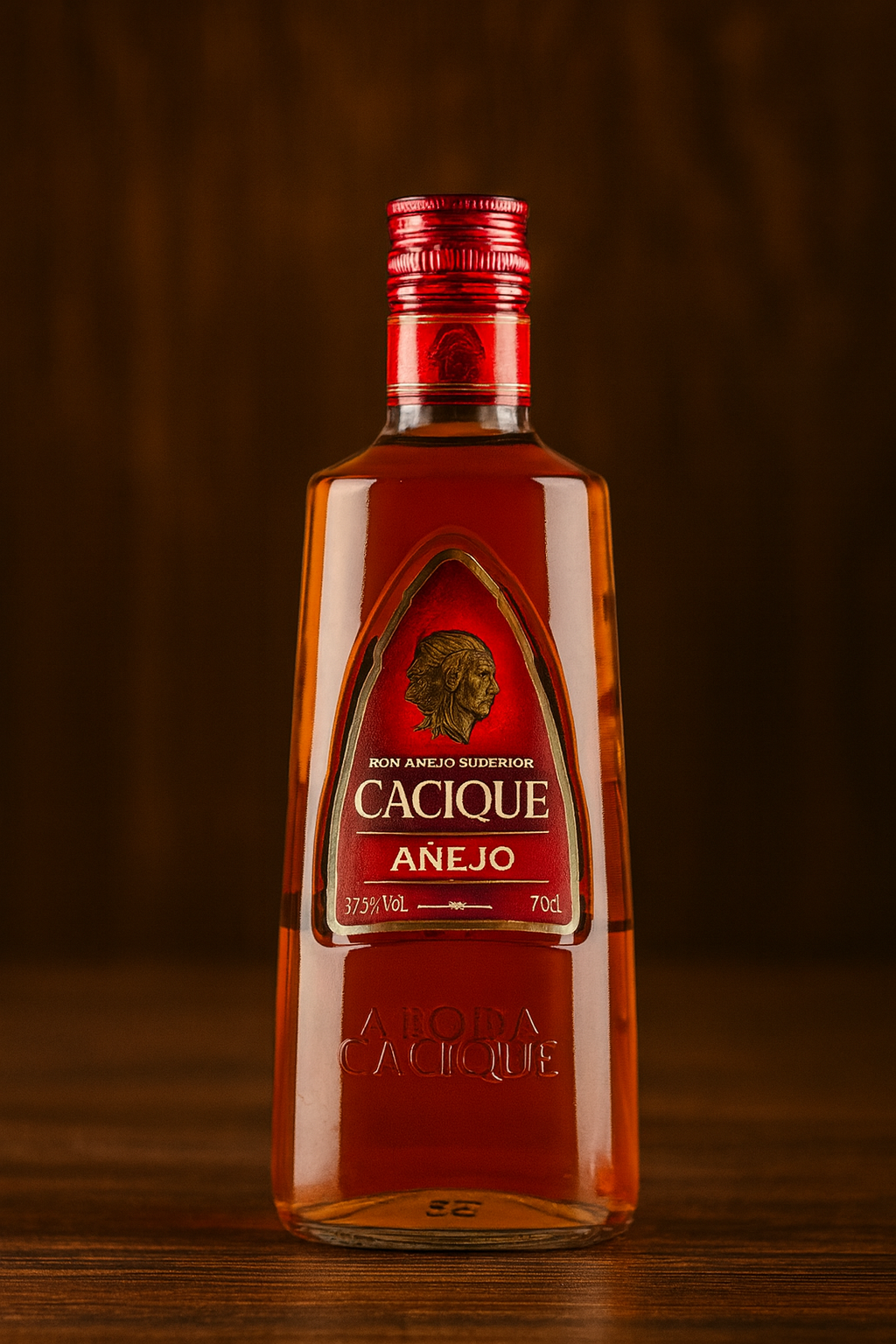 Brauner Rum aus Venezuela (CACIQUE  Ron Añejo 700ml)