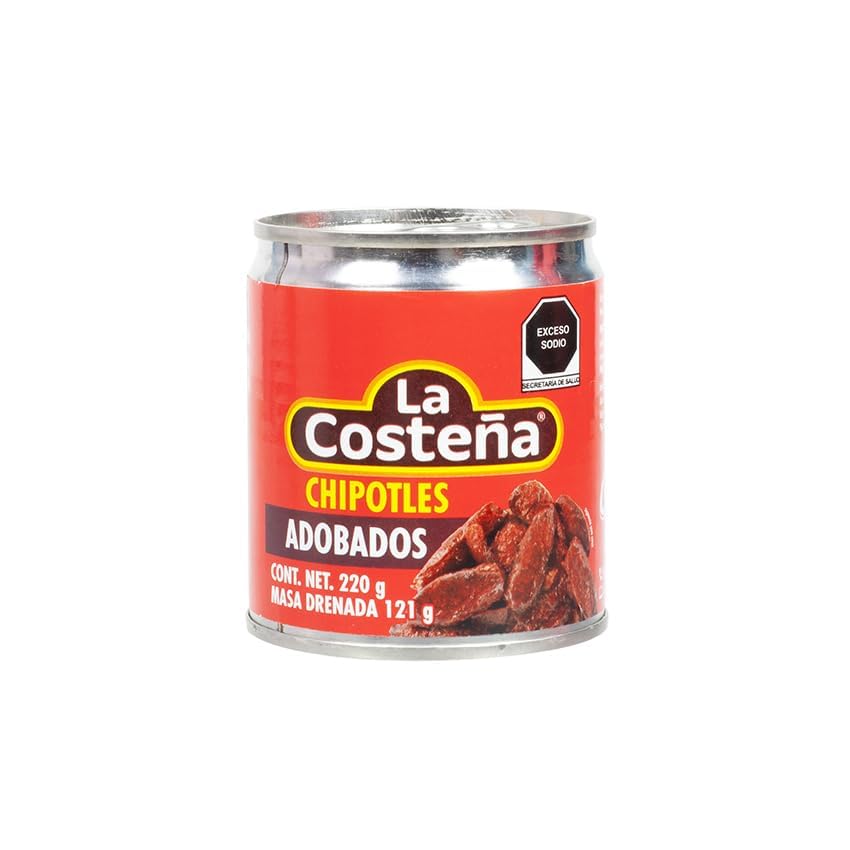 Chipotles Adobados 220g La Costena