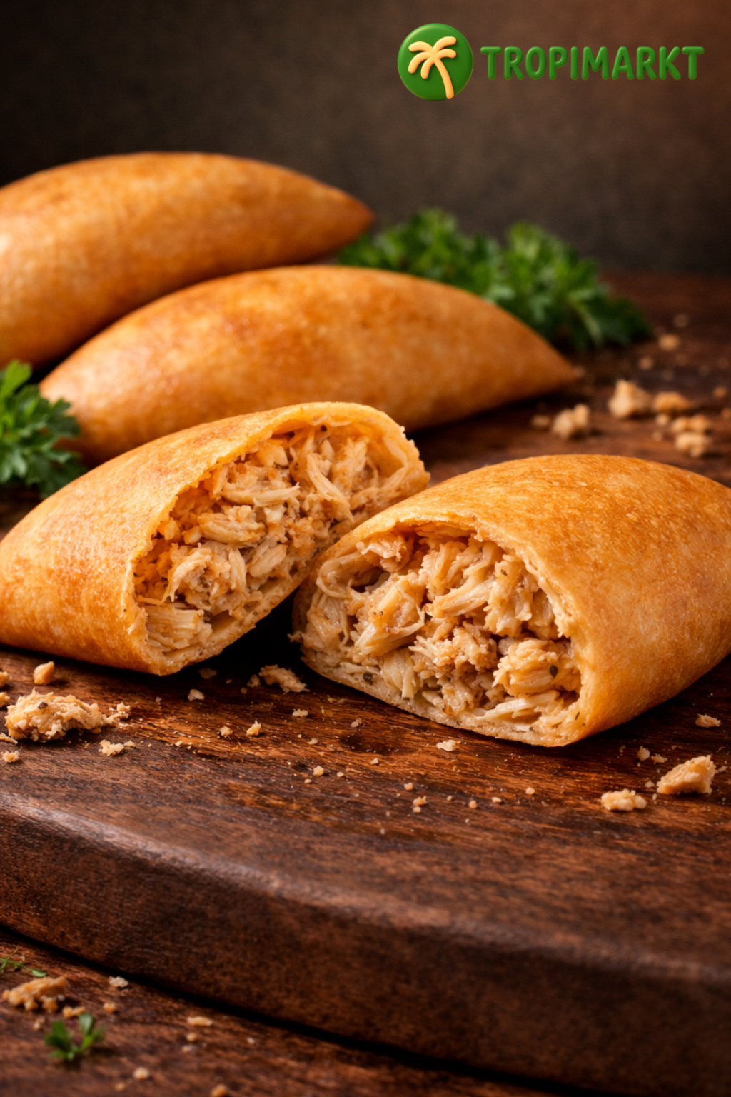 Empanadas - Hühnerfleisch 10 Stück