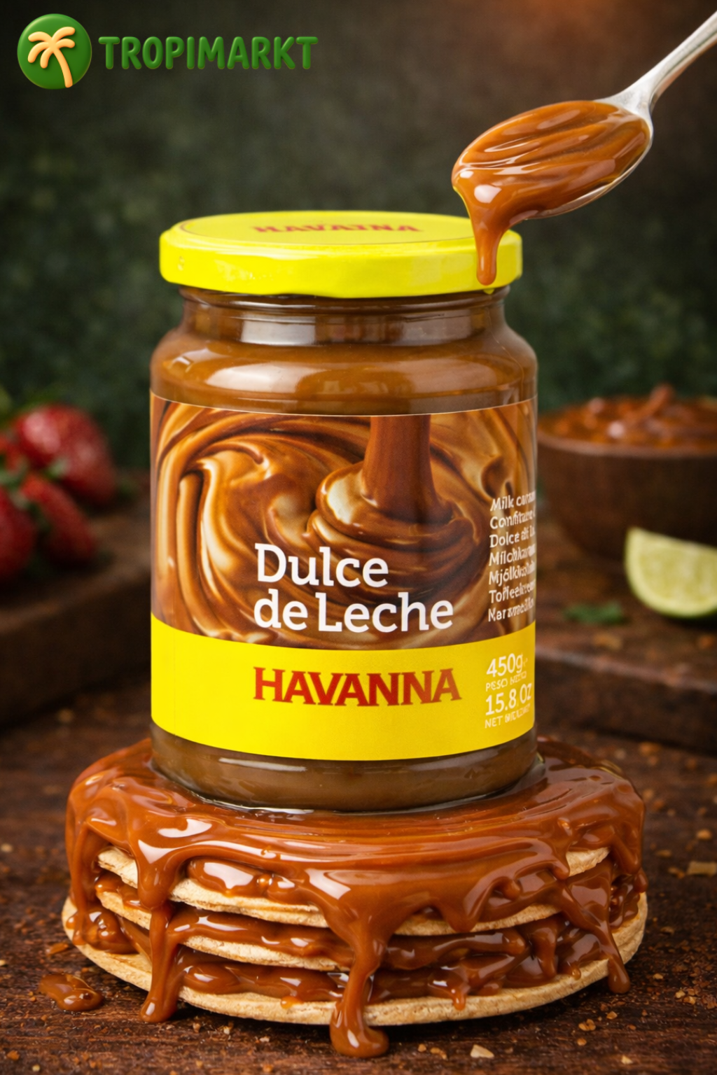 Milchkaramellcreme - Dulce de leche / Arequipe Havanna (450 g)