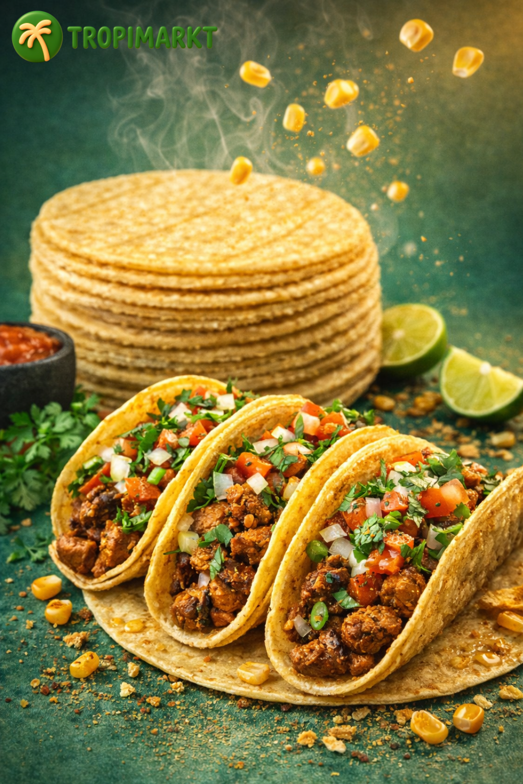 Tortillas Corn Yellow Mission (Tortilla de Maiz amarillo)