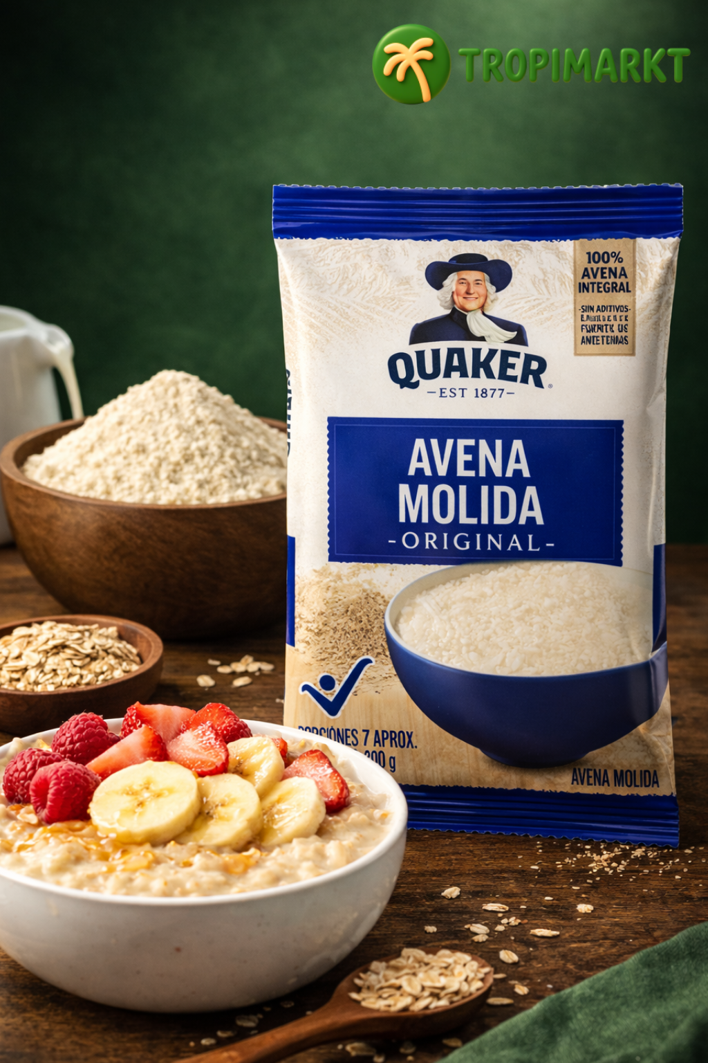 ground oats (Avena Molida 200g) Quaker