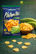 Kochbanane Chips mit Salz (Coexito Platanitos con Sal 80 g)