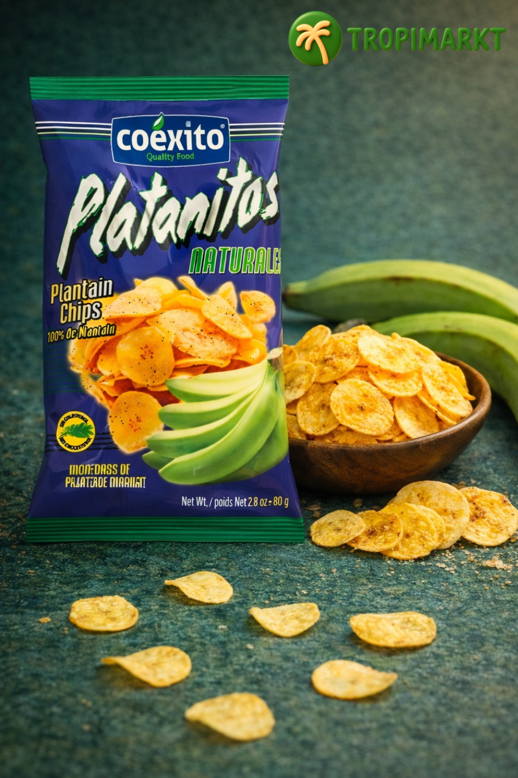 Kochbanane Chips mit Salz (Coexito Platanitos con Sal 230 g)