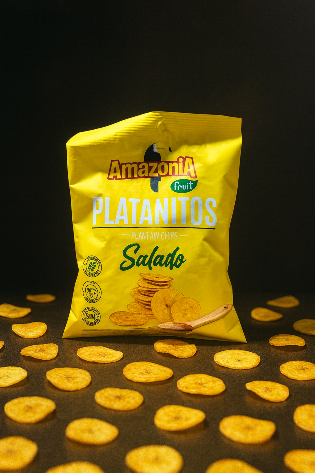 Amazonia Platanitos salado 75 g