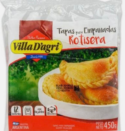 Tapas para empanadas
