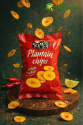 Samai Kochbananen Chips 75g Plantain Chips leicht gesalzen mit Chili