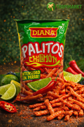 Palitos de snack (Palitos Chilimon 169g) Diana