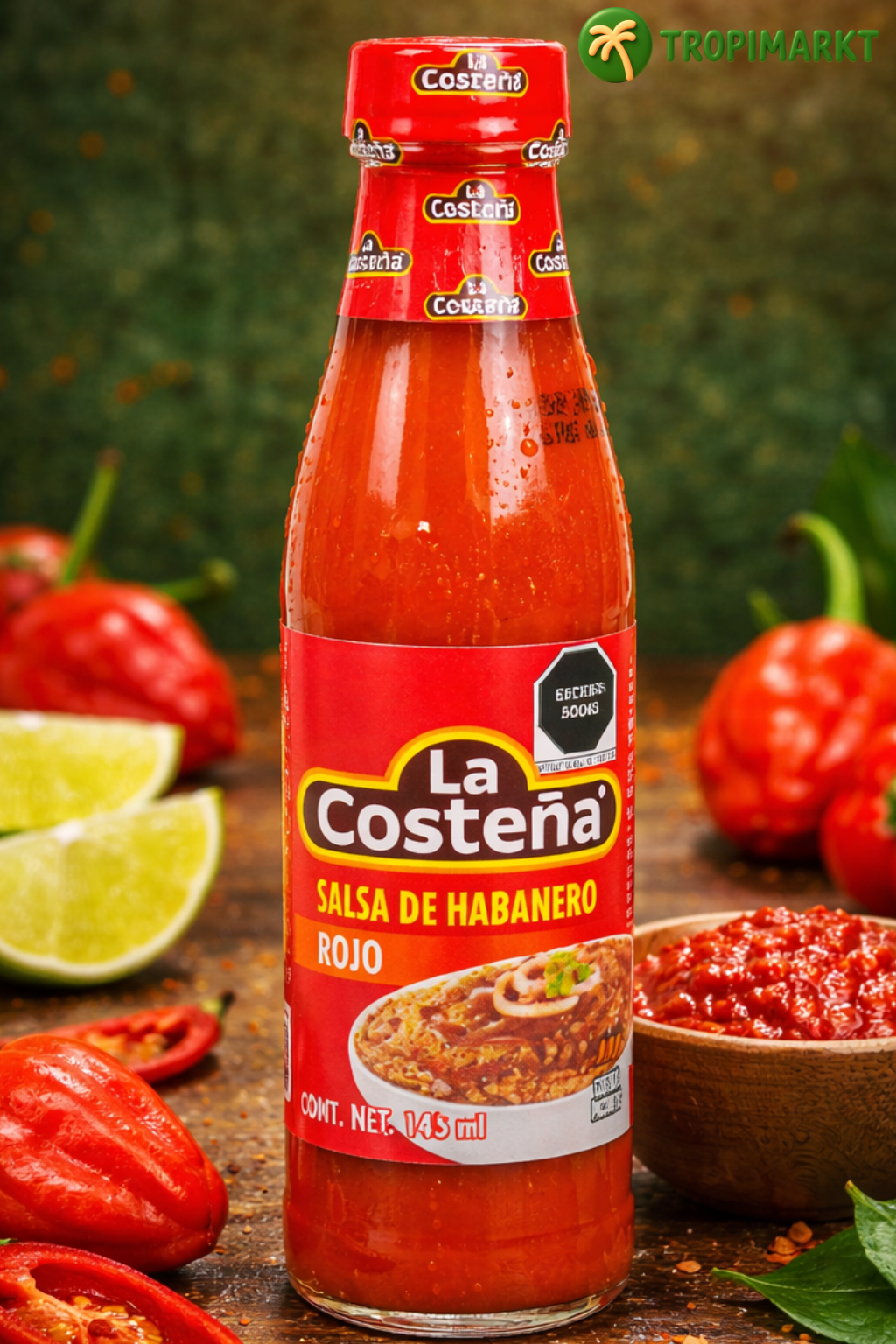 La costena habanera rot 145g ( Salsa Habenera Rojo)