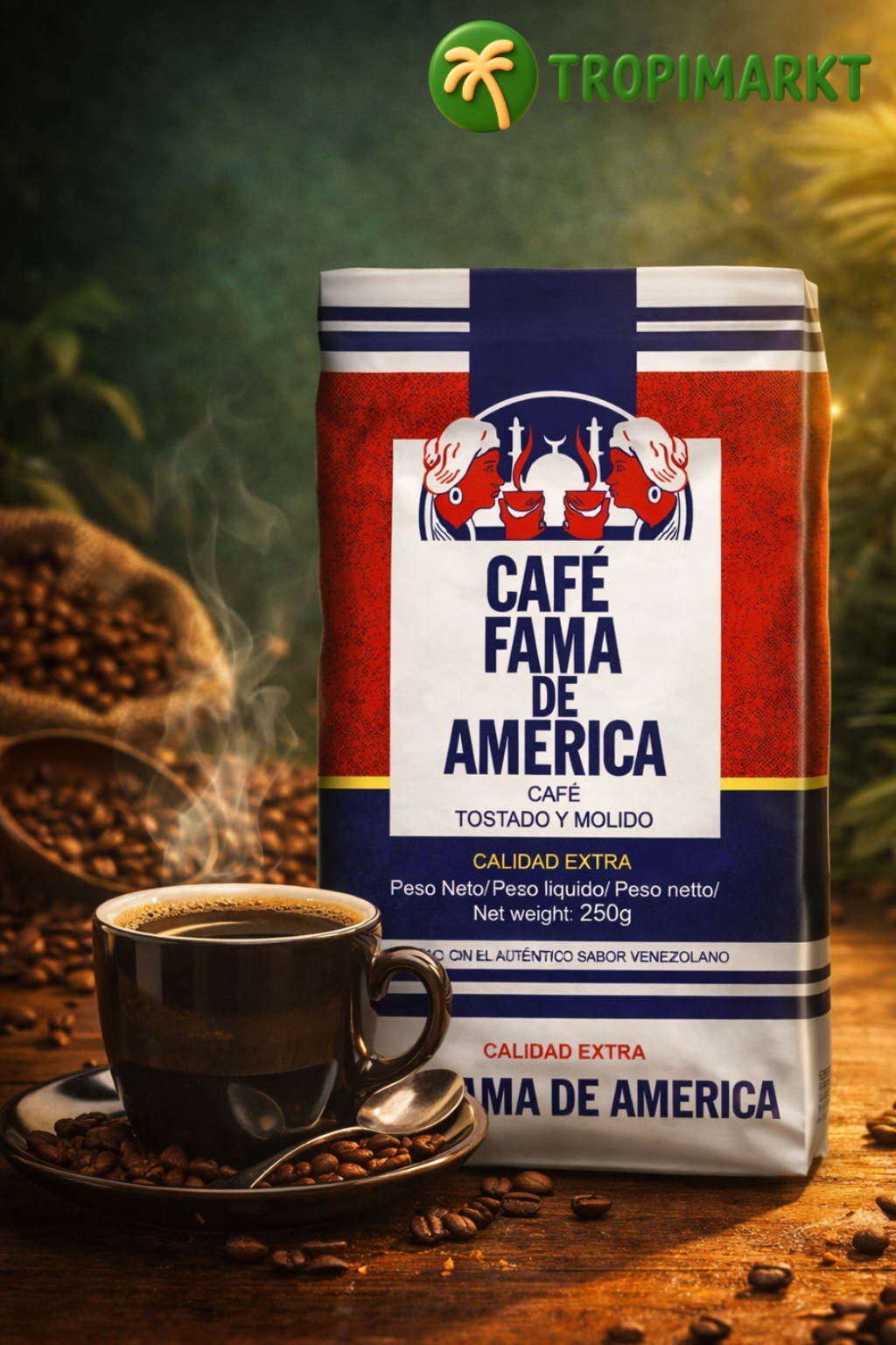 Kaffee "Fama de America" - Pulver (250 gr.)
