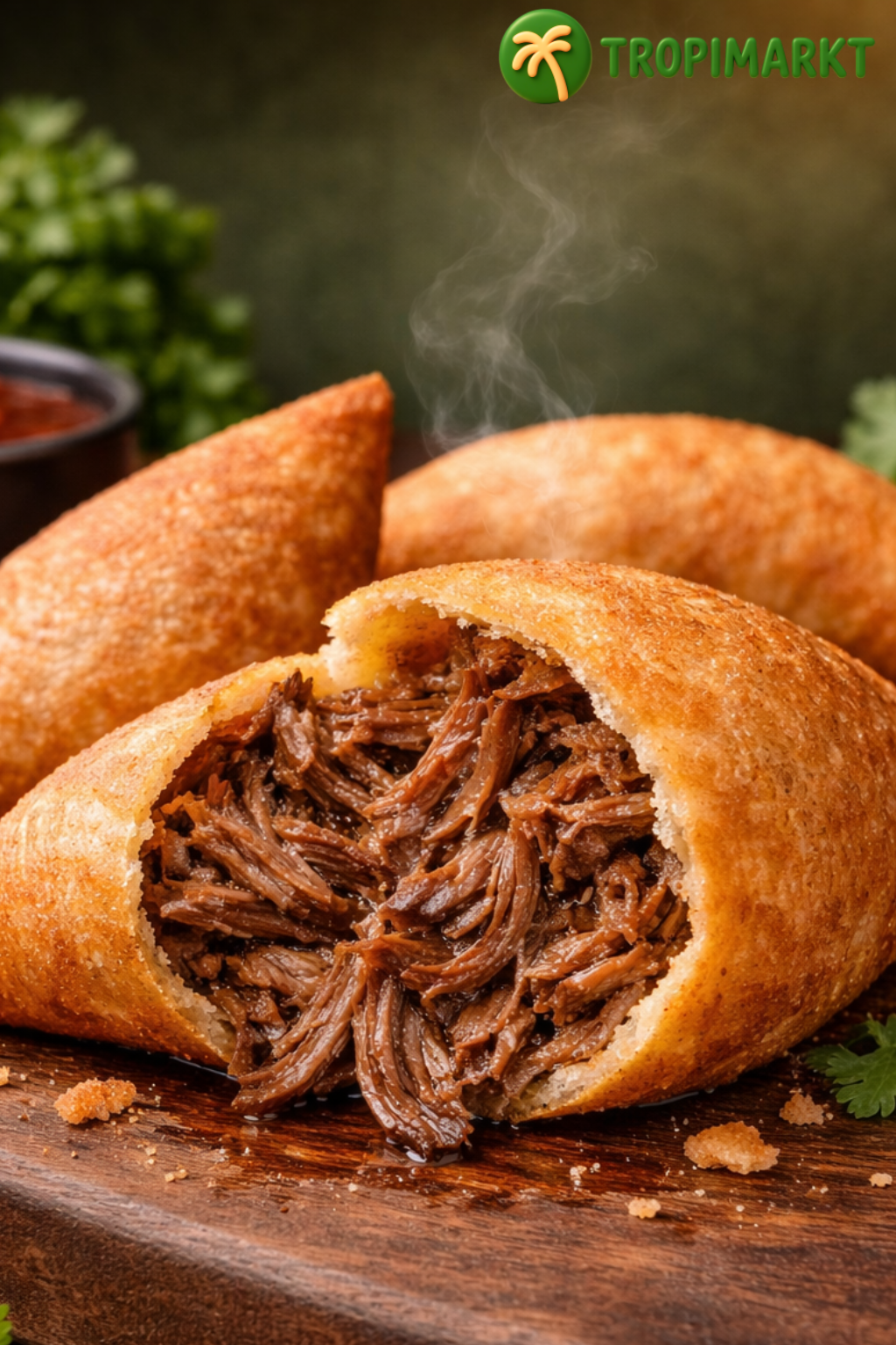 Empanadas – Rindfleisch / “Mechada” (3,9 kg / 60 Stk.)