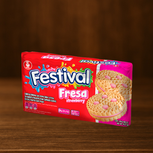 Double biscuit - strawberry (festival - 403 g)