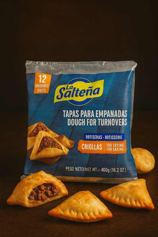 LA SALTEÑA TK-Blätterteig für Empanadas Criollas - Tapas para Empanadas Criollas 460g