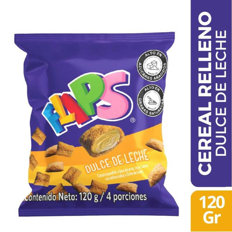 Copos de Maíz (Flips chocolate 120 gr.)