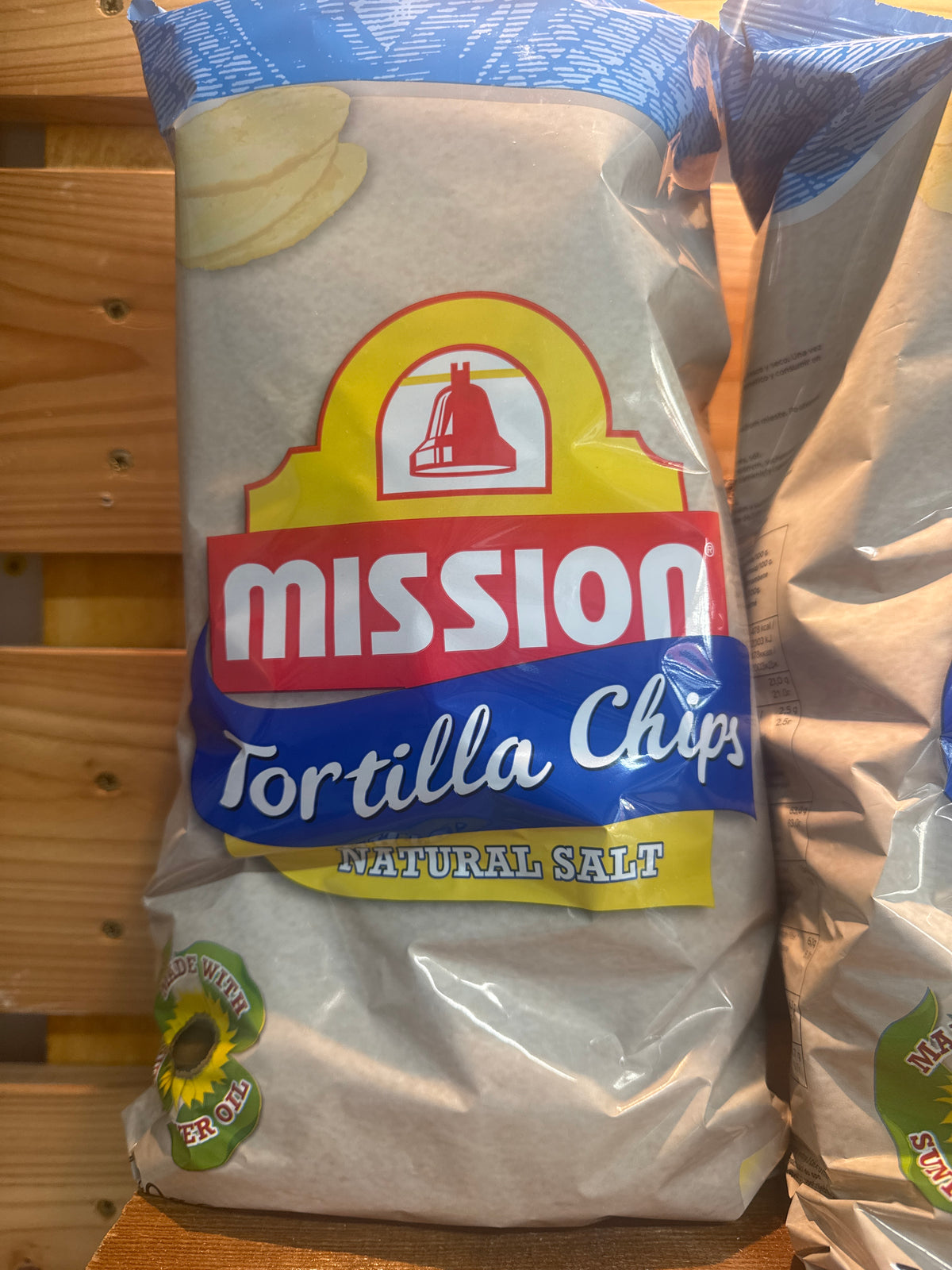 Mission Tortillachips rund 500g
