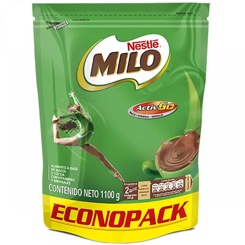 Bebida de chocolate (Milo en polvo 220g)