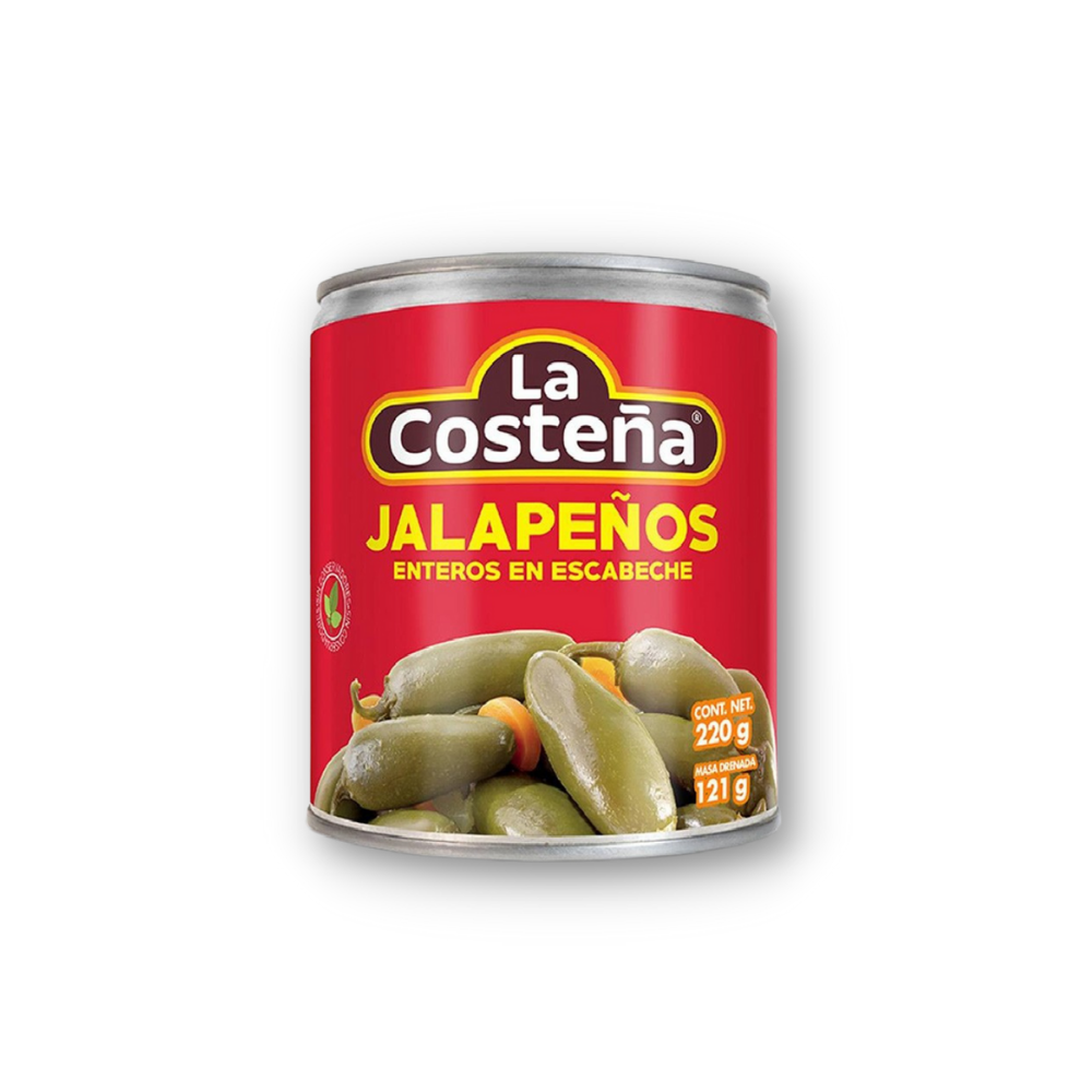 Jalapenos Chili Ganz - La Costeña (220 gr.)
