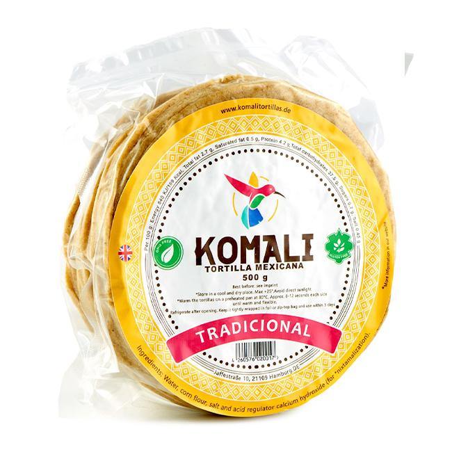 Tortillas "Tradicional" - Mais (500 gr. - 20 Stuck) - Tropimarkt