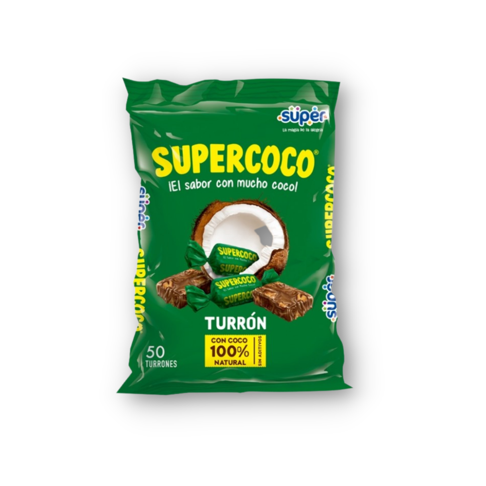 Supercoco TURRON - 50 pieces (250 g)