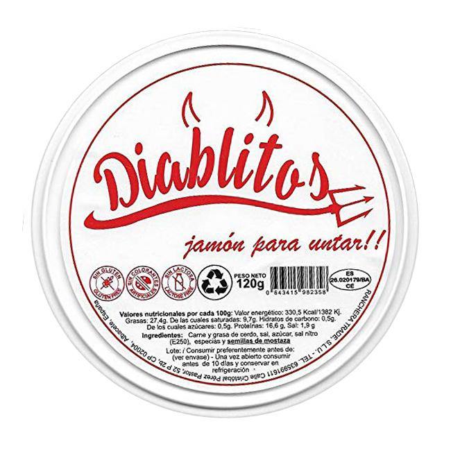 Diablitos - Schinkenpaste (120 gr.) - Tropimarkt