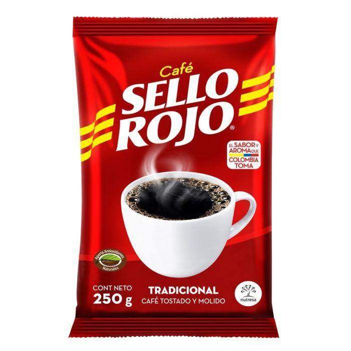Kaffee Sello Rojo - Pulver (250 gr.) - Tropimarkt